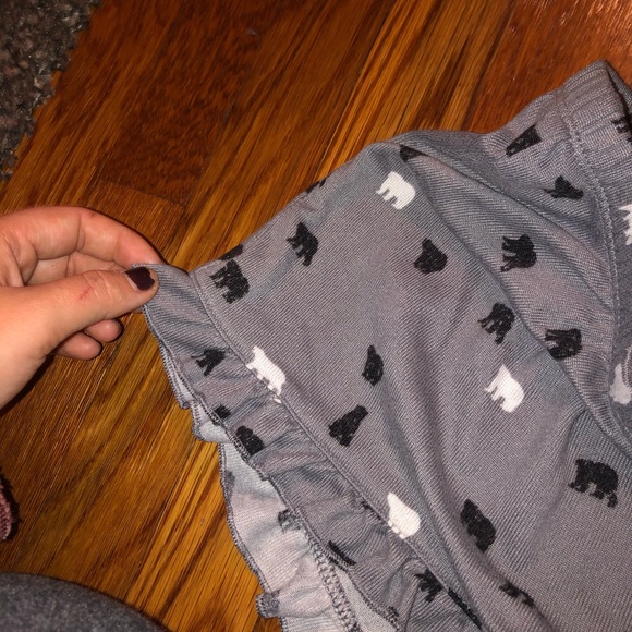 Cozy polar bear sleep shorts! - Picture 3 of 3